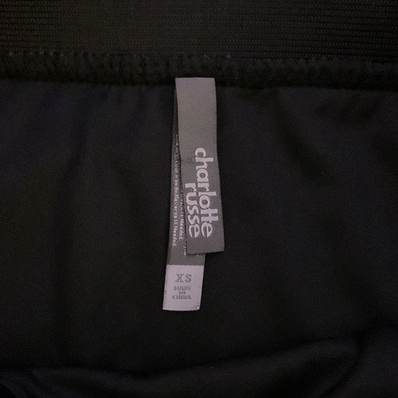 Charlotte Russe purple velvet skirt - Picture 4 of 6